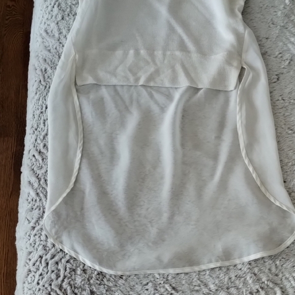 Zara Sleeveless Cream Top - Picture 9 of 15